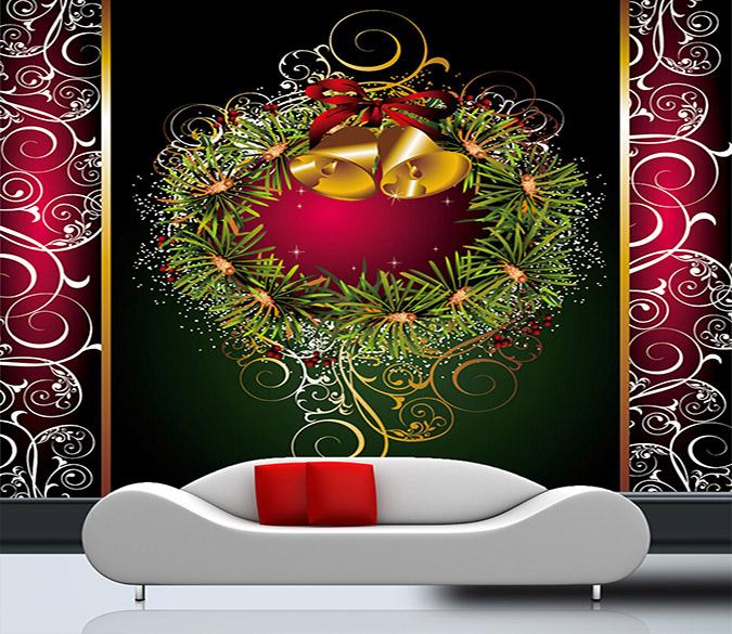 3D Bell Pattern 153 Wallpaper AJ Wallpaper 