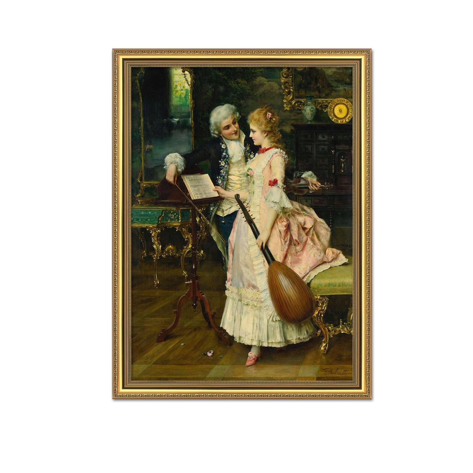 3D Intimate Lovers 145 Fake Framed Print Painting Wallpaper AJ Creativity Home 