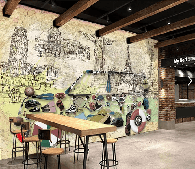 3D Car Shape Tower 76 Wallpaper AJ Wallpaper 2 