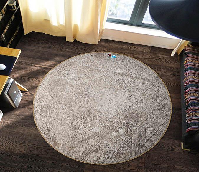 3D Obsolete Line 323 Round Non Slip Rug Mat Mat AJ Creativity Home 
