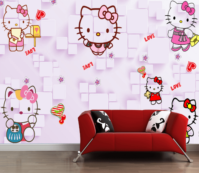 3D Sprouting Lovely 384 Wallpaper AJ Wallpaper 