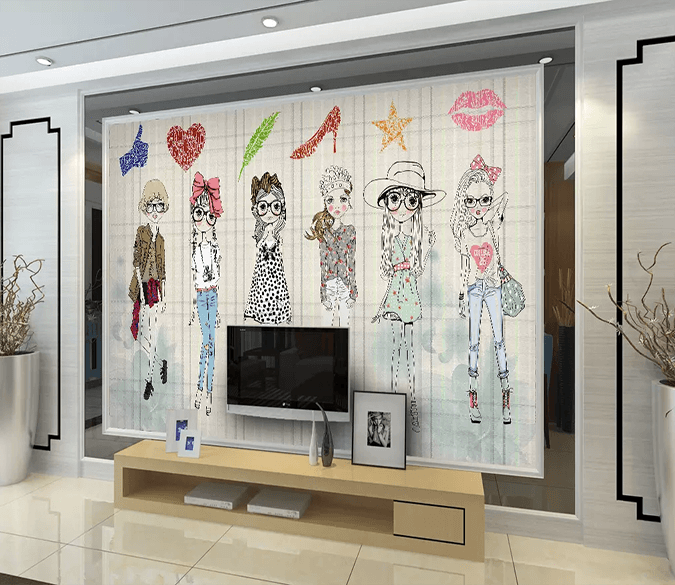 3D Graffiti Cute Style 143 Wallpaper AJ Wallpaper 2 