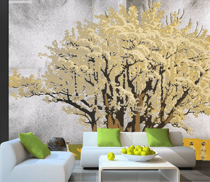 3D Watercolor Decoration 1626 Wallpaper AJ Wallpaper 2 
