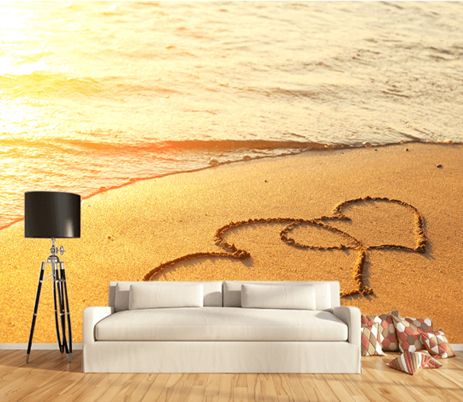 3D Dusk Love 394 Wallpaper AJ Wallpaper 