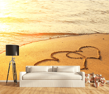 3D Dusk Love 394 Wallpaper AJ Wallpaper 