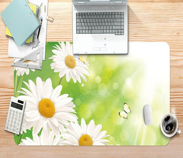 3D Sunshine Chrysanthemum 112 Desk Mat Mat AJ Creativity Home 