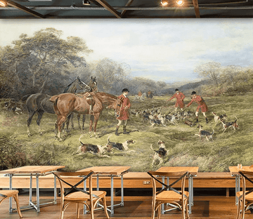 3D Dog Group Horse 184 Wallpaper AJ Wallpaper 2 