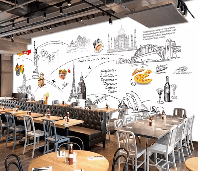 3D Eiffel Tower Pizza 42 Wallpaper AJ Wallpaper 2 