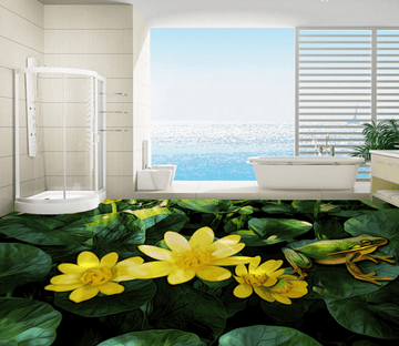3D Frog 146 Floor Mural Wallpaper AJ Wallpaper 2 