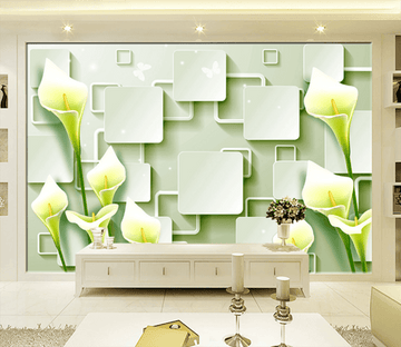 3D Beautiful Lily 345 Wallpaper AJ Wallpaper 