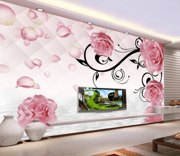3D Rose Petal 167 Wallpaper AJ Wallpaper 