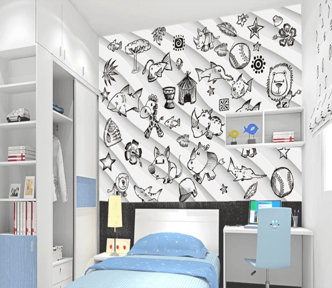 3D Hippo Elephant Folding 900 Wallpaper AJ Wallpaper 2 