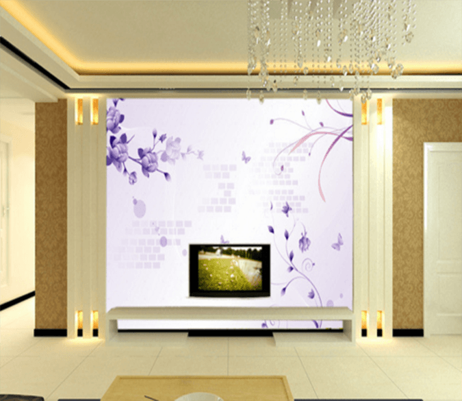 3D Float Flowers 045 Wallpaper AJ Wallpaper 