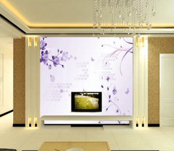 3D Float Flowers 045 Wallpaper AJ Wallpaper 