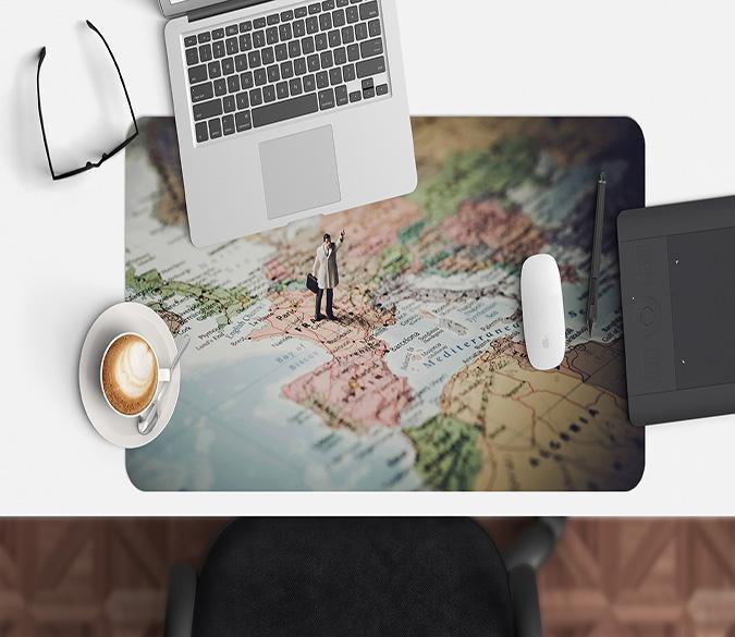 3D Map Villain 108 Desk Mat Mat AJ Creativity Home 