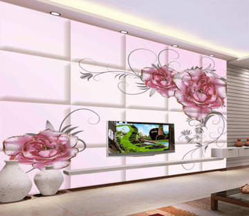 3D Flower Bloom 298 Wallpaper AJ Wallpaper 