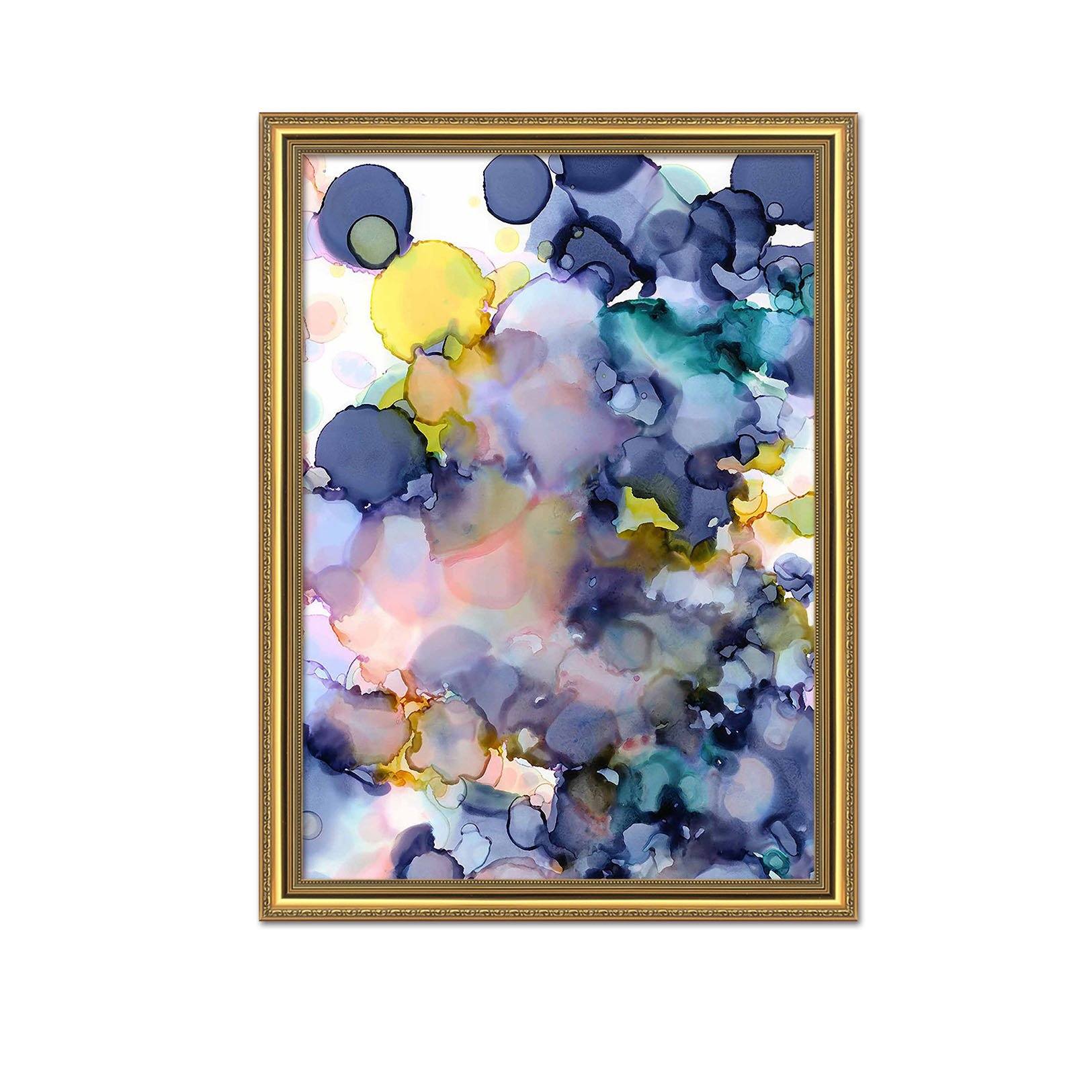 3D Dark Ink 082 Fake Framed Print Painting Wallpaper AJ Creativity Home 