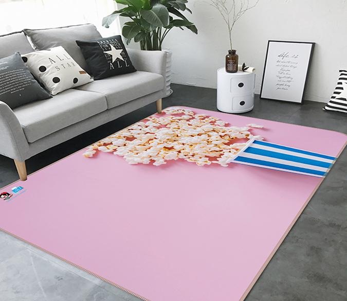 3D Popcorn Cup 212 Non Slip Rug Mat Mat AJ Creativity Home 