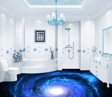 3D Whirlpool 192 Floor Mural Wallpaper AJ Wallpaper 2 