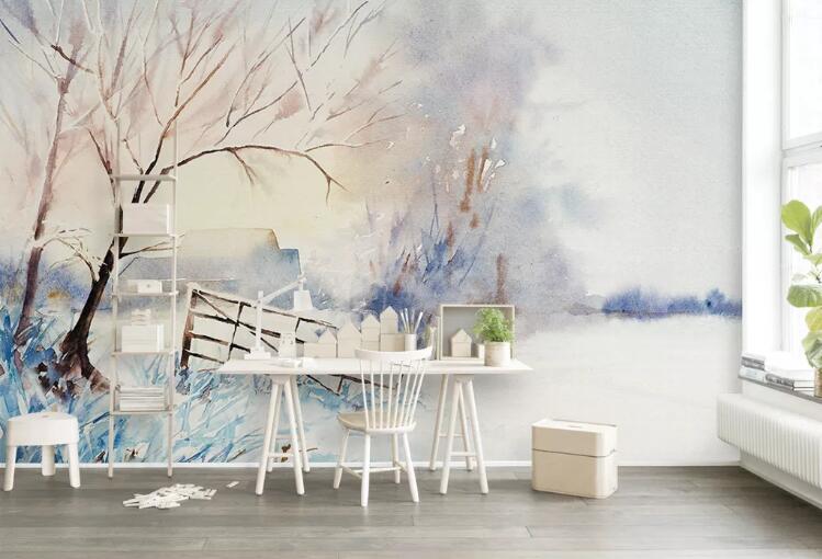 3D Small Tree 1247 Wall Murals Wallpaper AJ Wallpaper 2 