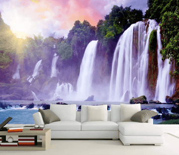 3D White Waterfall 1070 Wallpaper AJ Wallpaper 2 