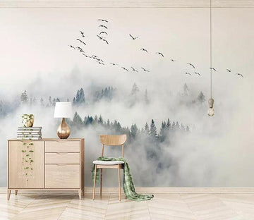 3D Forest Bird 020 Wallpaper AJ Wallpaper 