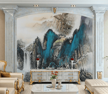 3D Landscape Painting 073 Wallpaper AJ Wallpaper 