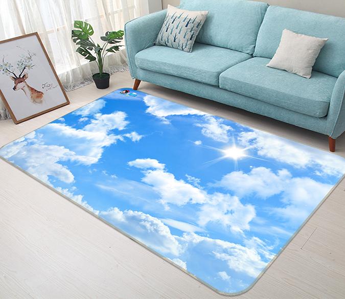 3D Sunshine Sky 661 Non Slip Rug Mat Mat AJ Creativity Home 