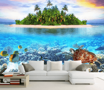 3D Islands Sea World 1047 Wallpaper AJ Wallpaper 2 