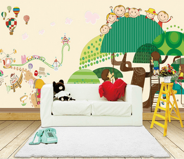 3D Kid Tree 475 Wallpaper AJ Wallpaper 