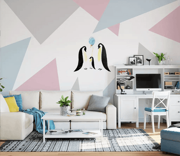 3D Family Penguin 1491 Wallpaper AJ Wallpaper 2 