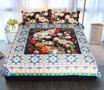 3D Oil Painting 221 Bed Pillowcases Quilt Wallpaper AJ Wallpaper 