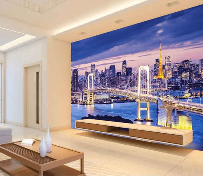 3D Night City 380 Wallpaper AJ Wallpaper 