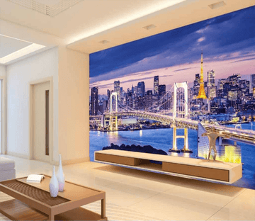 3D Night City 380 Wallpaper AJ Wallpaper 