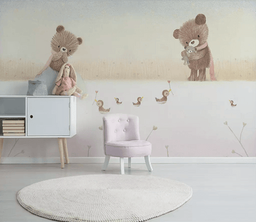 3D Cartoon Cute Bear 289 Wallpaper AJ Wallpaper 2 