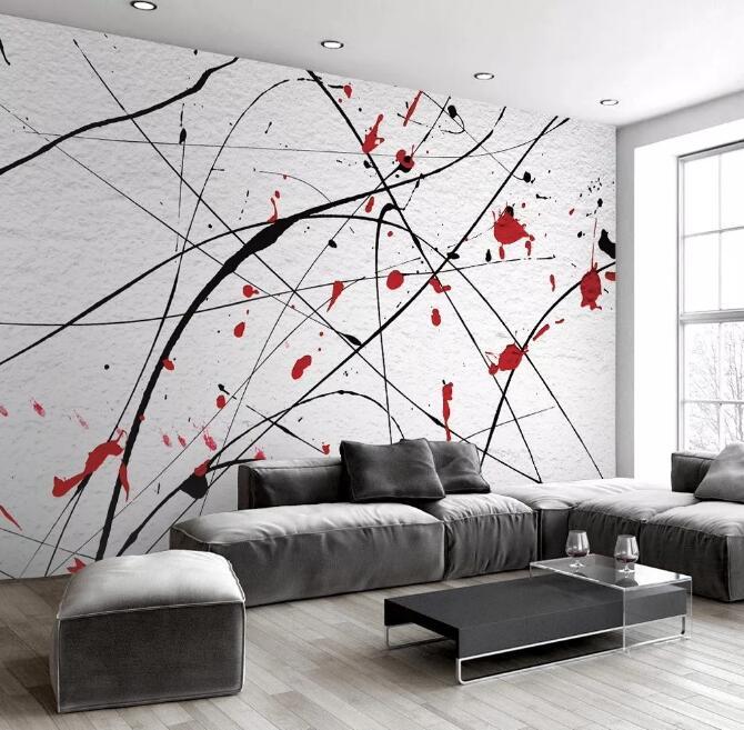 3D Abstract Plum 973 Wall Murals Wallpaper AJ Wallpaper 2 