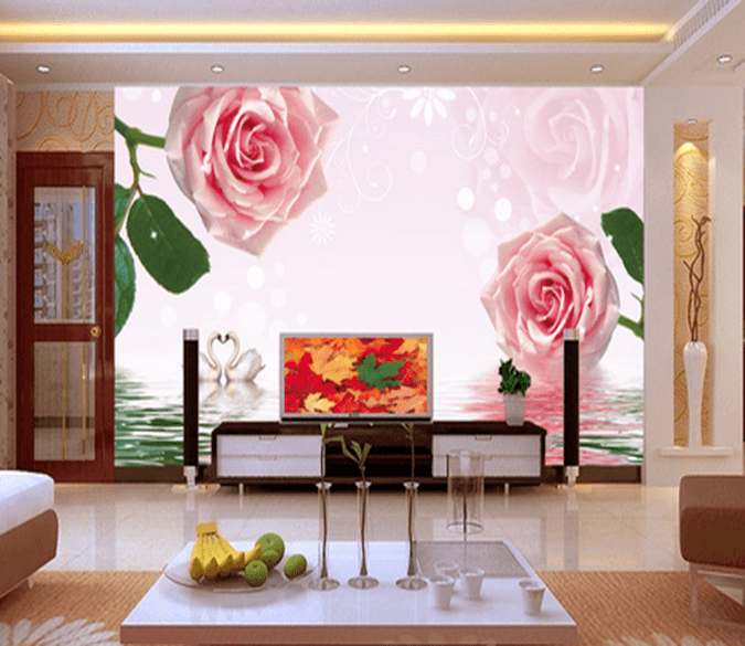 3D Rose Open 759 Wallpaper AJ Wallpaper 