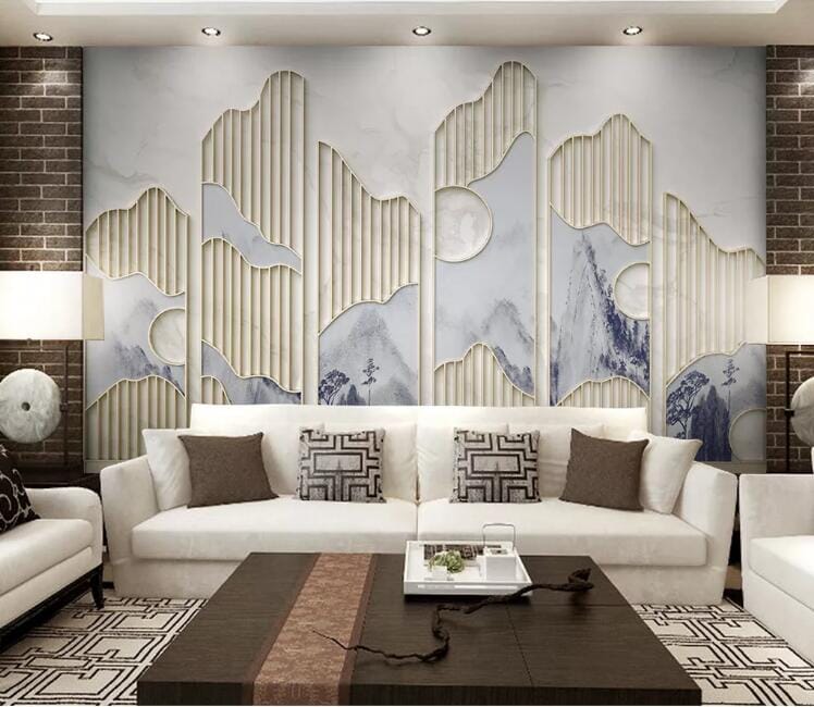 3D Golden Valley WC167 Wall Murals Wallpaper AJ Wallpaper 2 