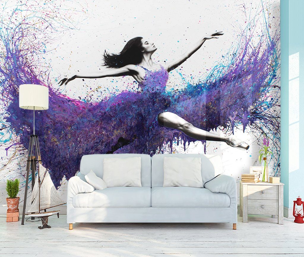 3D Beauty Dance 322 Wall Murals Wallpaper AJ Wallpaper 2 