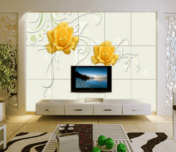 3D Rose Chrysanthemum 074 Wallpaper AJ Wallpaper 