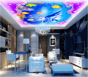 Jellyfish Dolphin 307 Wallpaper AJ Wallpaper 