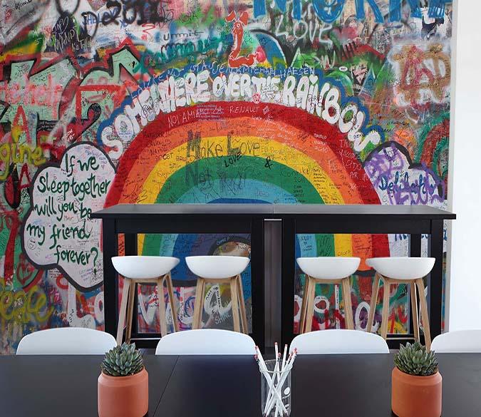 3D Painted Words 003 Wallpaper AJ Wallpaper 