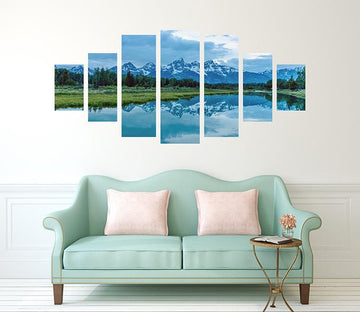 3D Awesome Peaks 181 Unframed Print Wallpaper Wallpaper AJ Wallpaper 