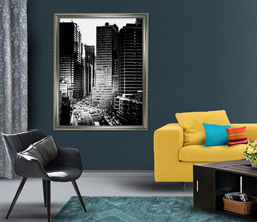 3D Beautiful Building 063 Fake Framed Print Painting Wallpaper AJ Creativity Home 