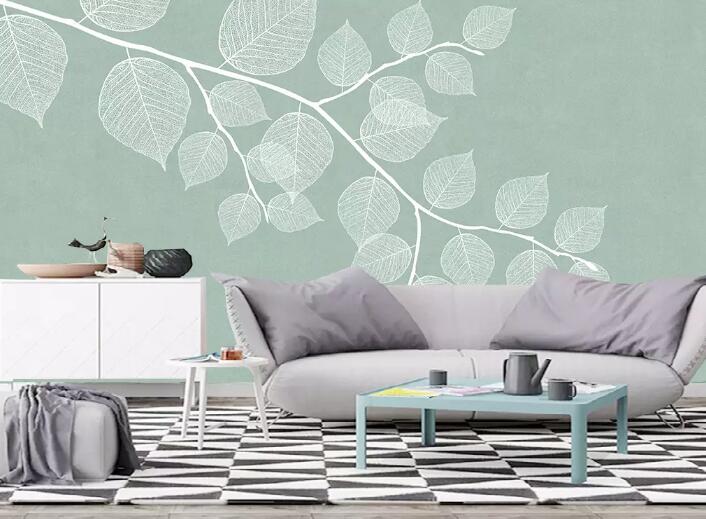 3D Leaves 1101 Wall Murals Wallpaper AJ Wallpaper 2 