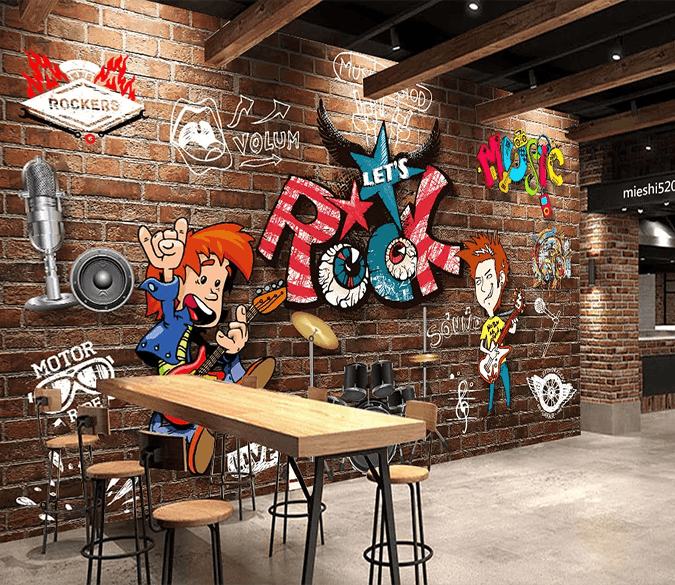 3D Cartoon Music 133 Wallpaper AJ Wallpaper 2 