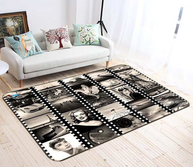 3D Film Movie 634 Non Slip Rug Mat Mat AJ Creativity Home 