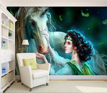 3D Stroke Unicorn 271 Wallpaper AJ Wallpaper 