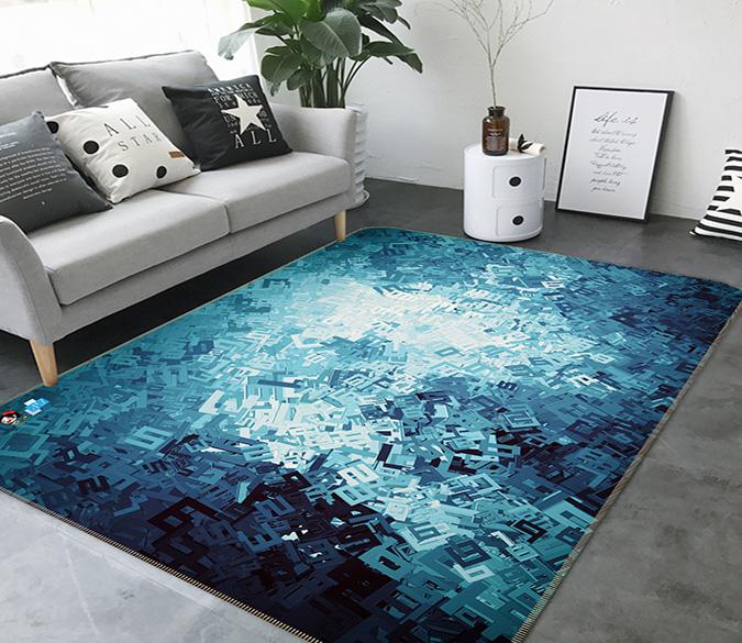 3D Letter Card 283 Non Slip Rug Mat Mat AJ Creativity Home 