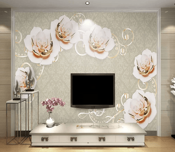 3D Beautiful Flower Decoration 191 Wallpaper AJ Wallpaper 2 
